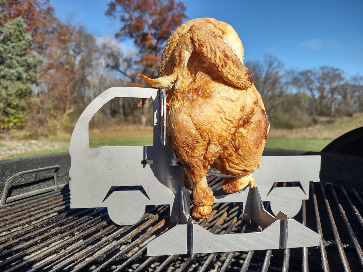 Mini Truck Beer Can Chicken Holder image 0