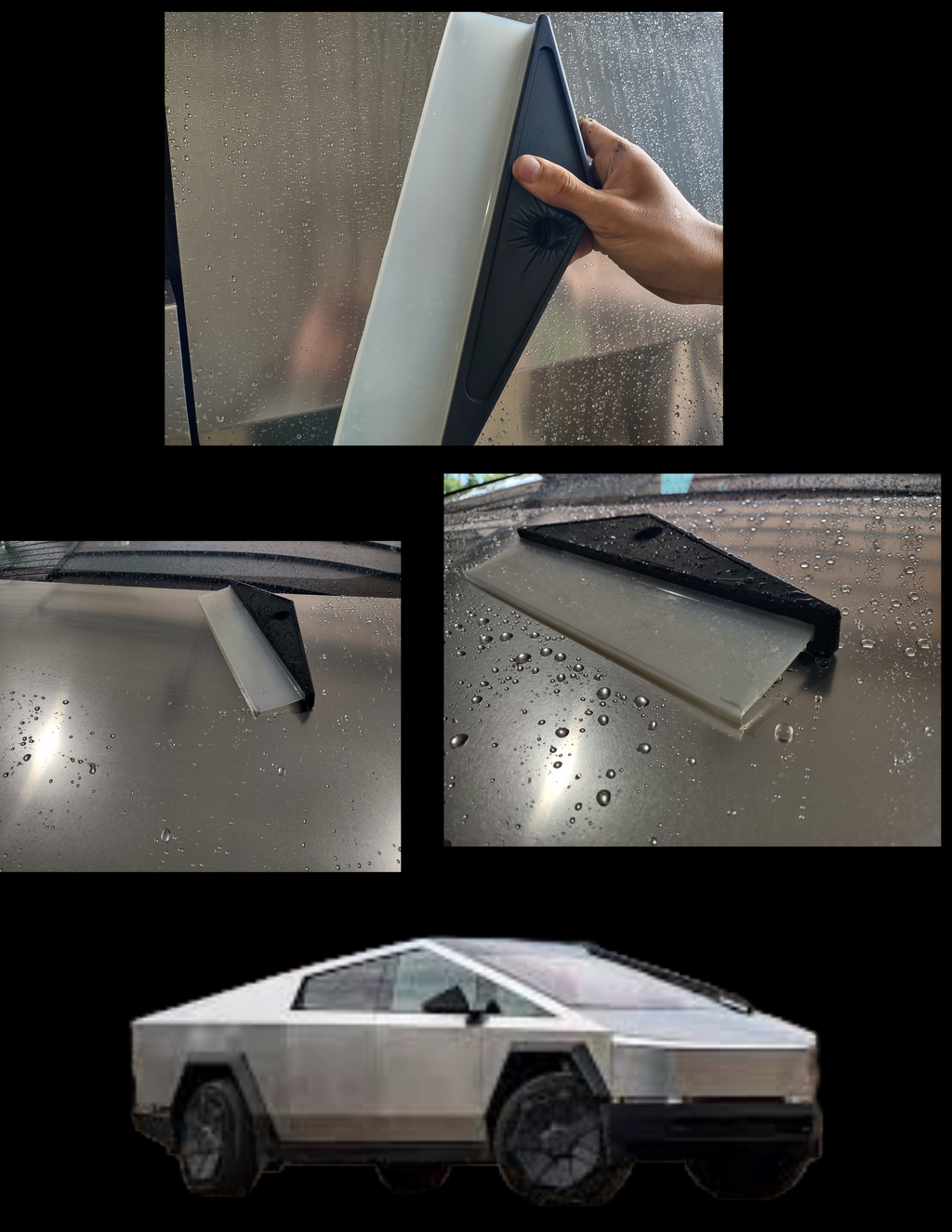 Cyber-Blade Silicone Drying Squeegee image 0