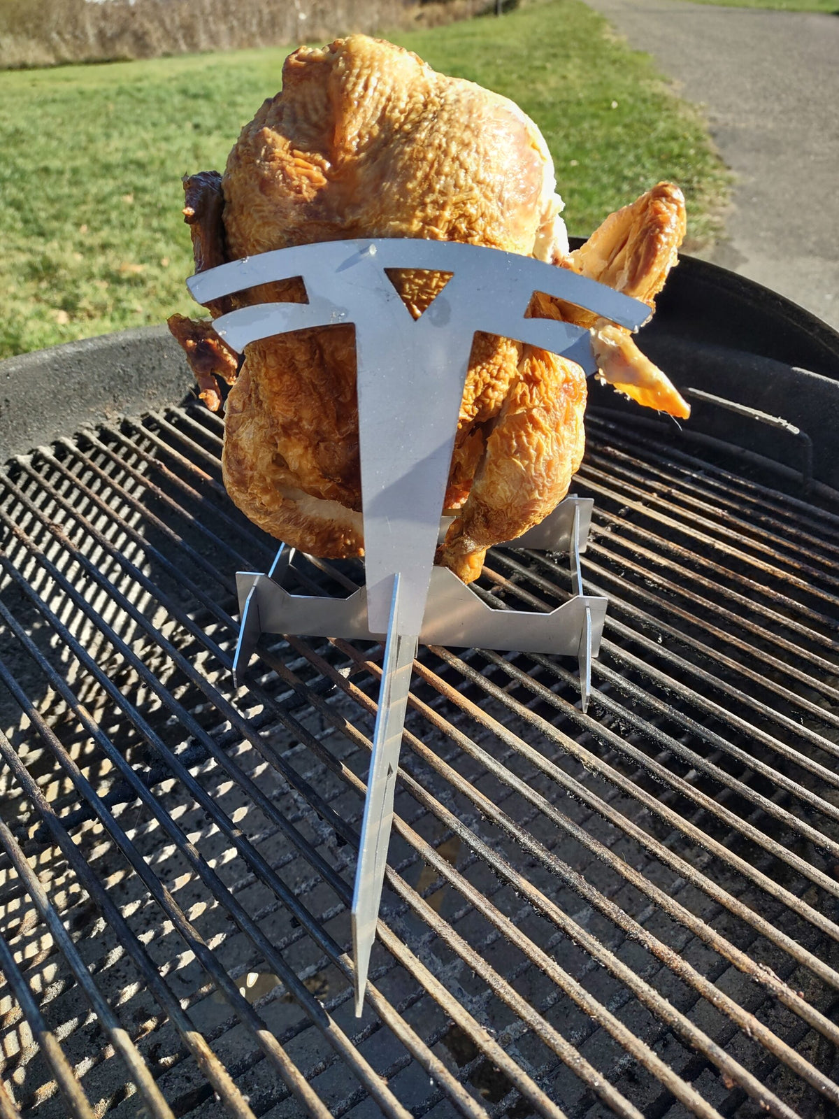 Cybertruck Beer Can Chicken Holder image 3