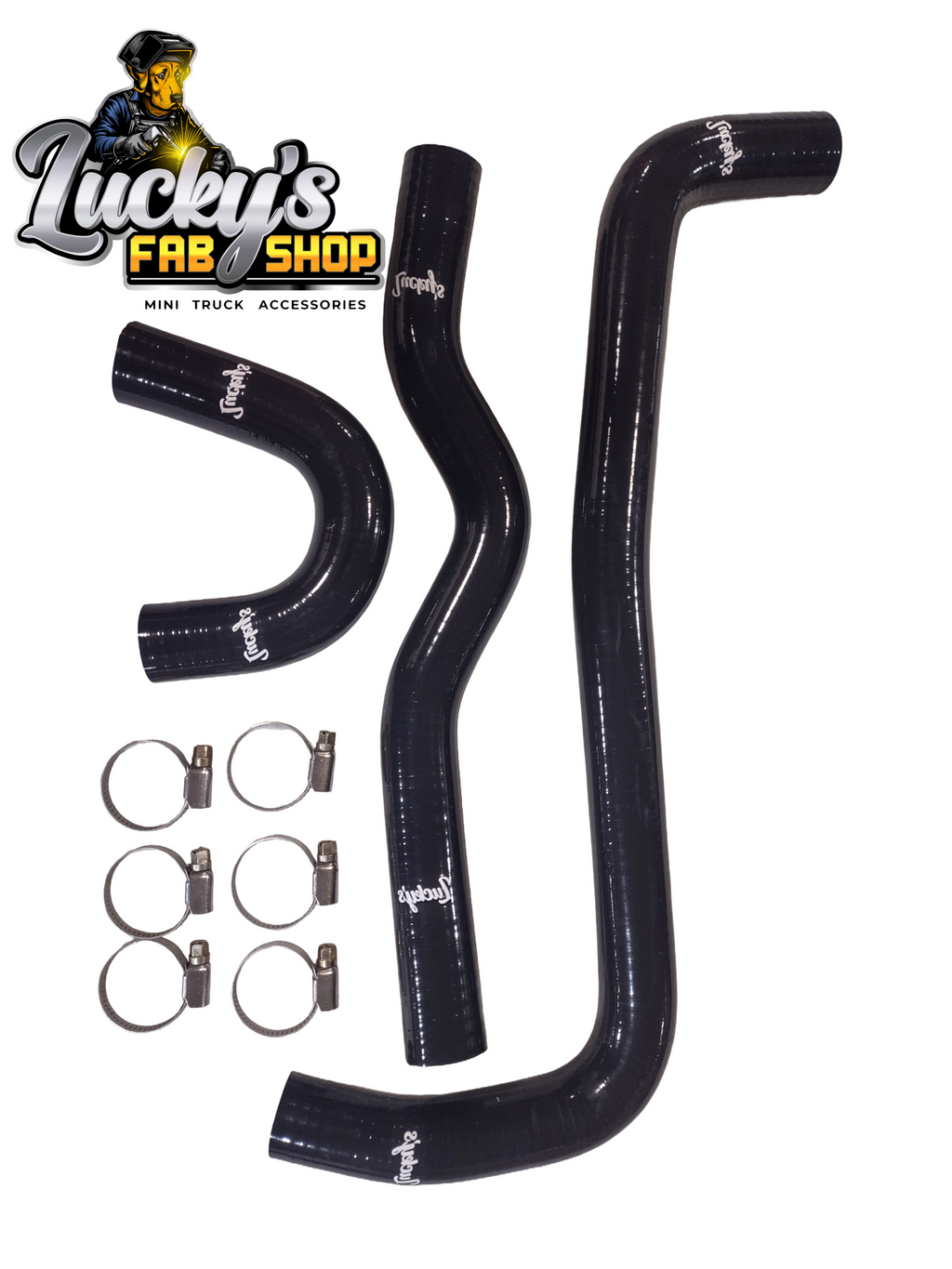 S100/110P Silicone Coolant Hose Kit (3 pc) image 2