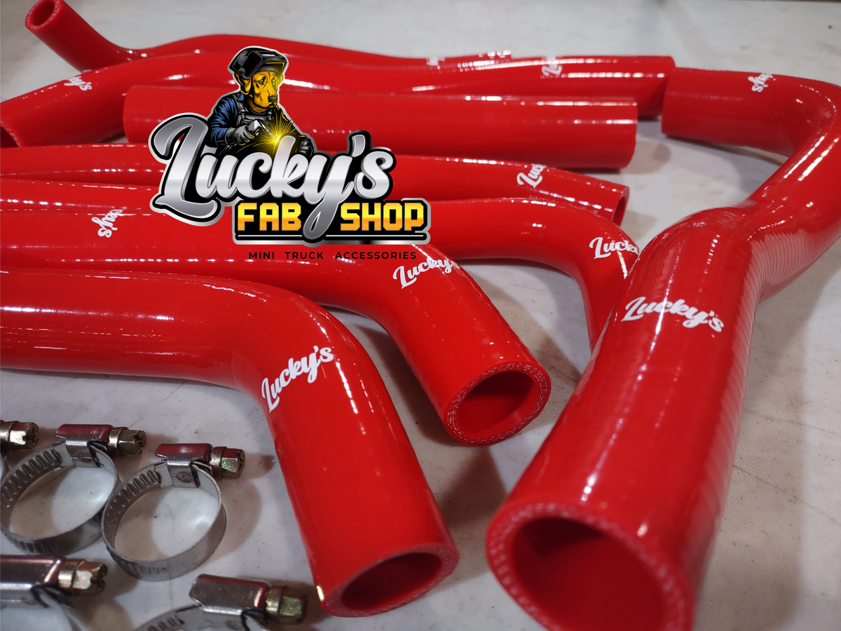 Honda ACTY HA3/4 Silicone Coolant Hose kit (8 pc) image 1