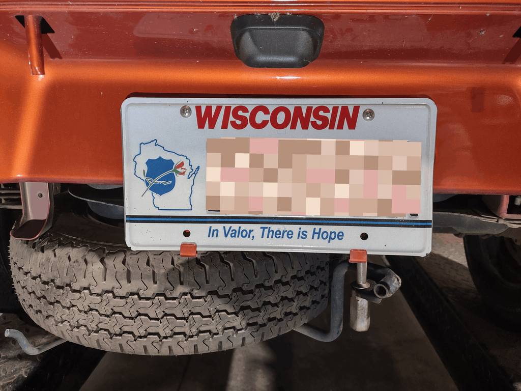 JDM License Plate to US Plate Adapter (Pair, Front and Rear) image 2