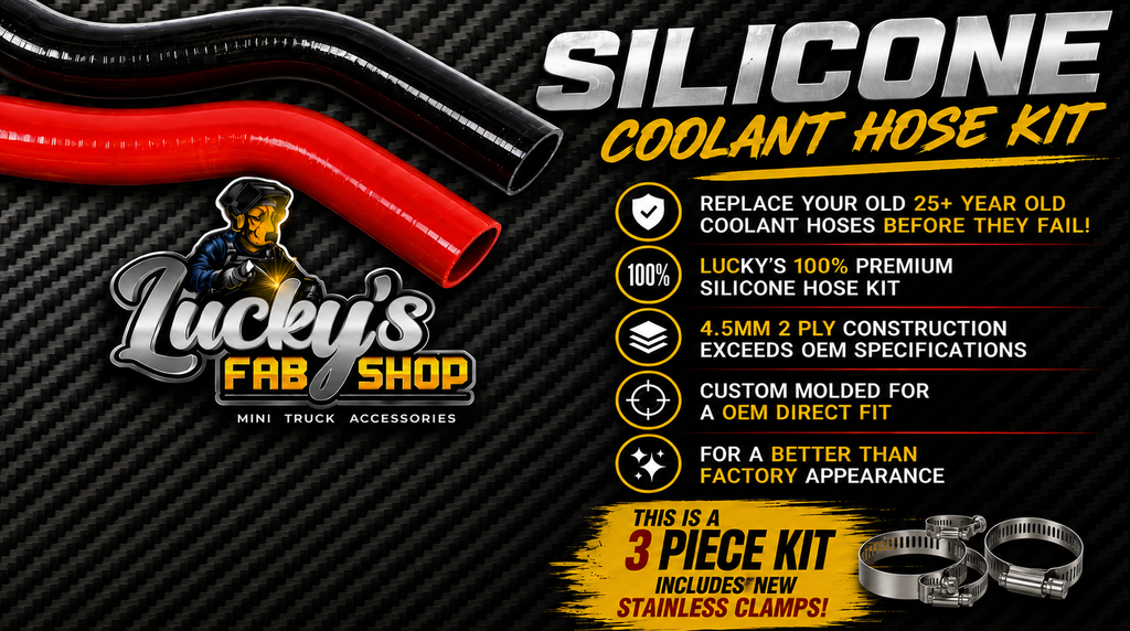 S100/110P Silicone Coolant Hose Kit (3 pc) image 0