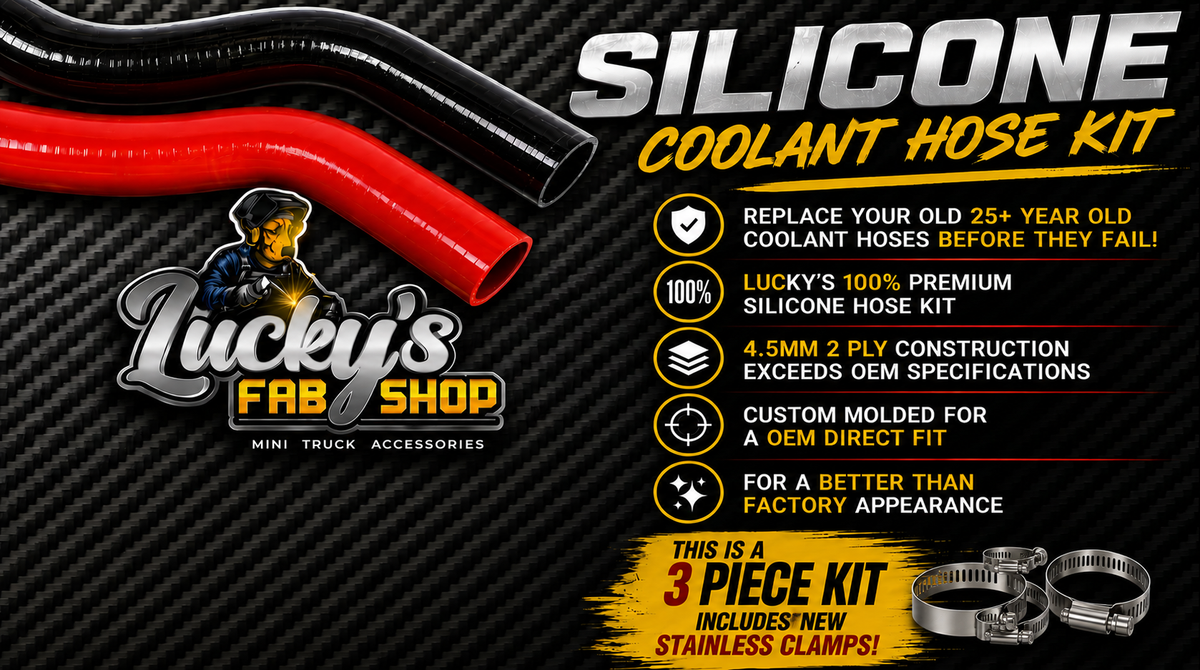 S100/110P Silicone Coolant Hose Kit (3 pc) image 0