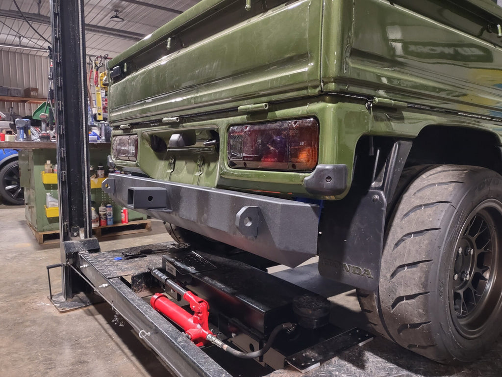 Flat Rear Bumper Honda HA3/HA4 image 2