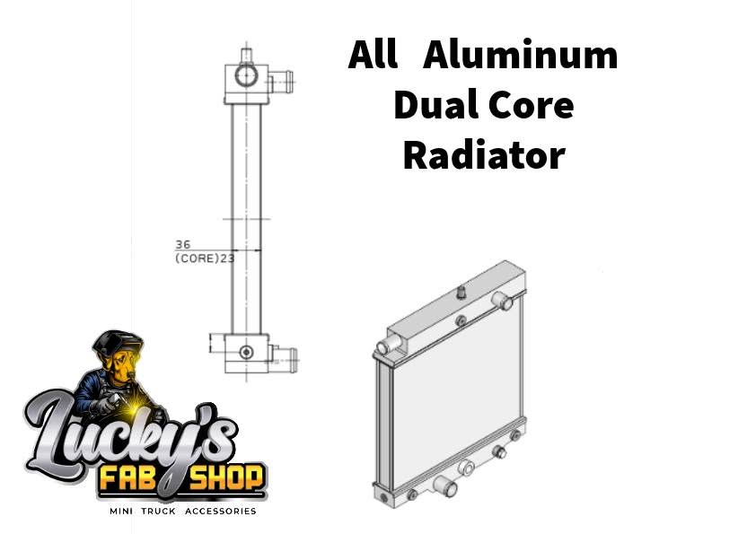 Honda ACTY HA3/4 Dual Core Aluminum Radiator