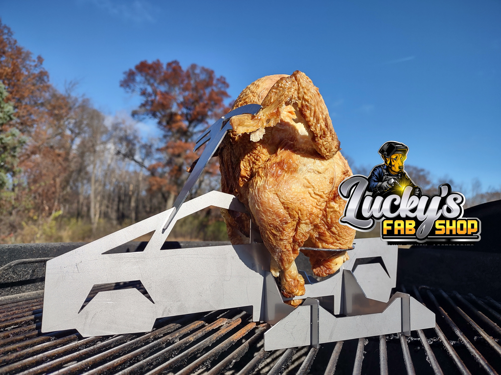 Cybertruck Beer Can Chicken Holder image 0