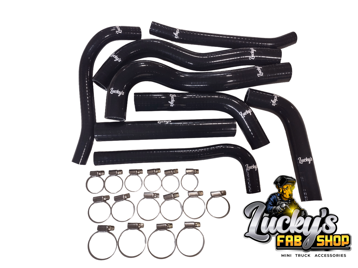 Honda ACTY HA3/4 Silicone Coolant Hose kit (8 pc) image 4