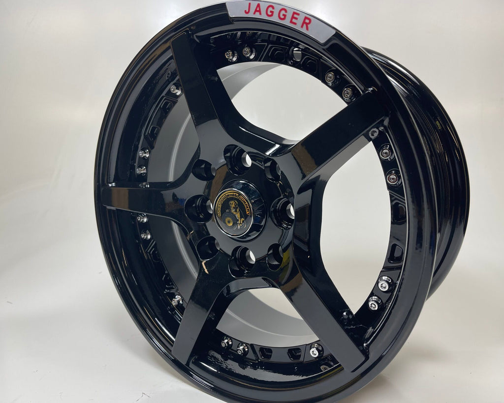 Black Jagger Wheels ONLY (set of 4) image 0