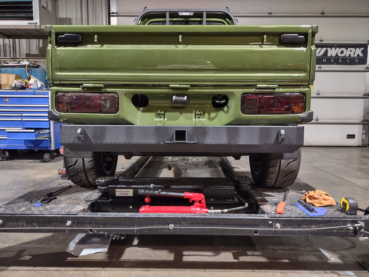 Flat Rear Bumper Honda HA3/HA4 image 1