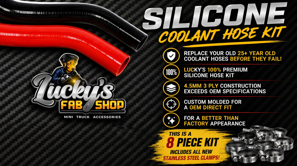 Honda ACTY HA3/4 Silicone Coolant Hose kit (8 pc) image 0