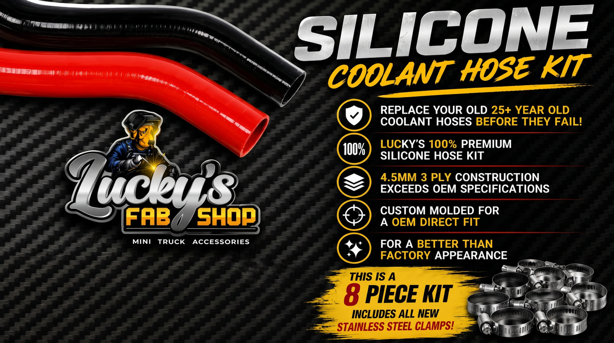 Honda ACTY HA3/4 Silicone Coolant Hose kit (8 pc) image 0