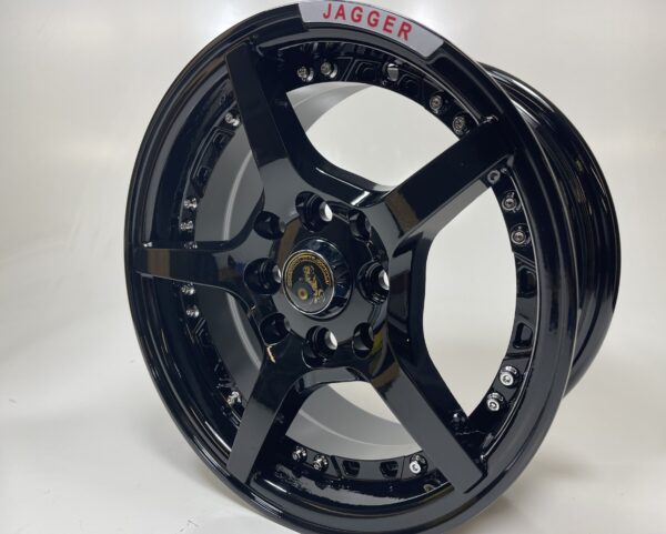 Black Jagger Wheels ONLY ( set of 4)